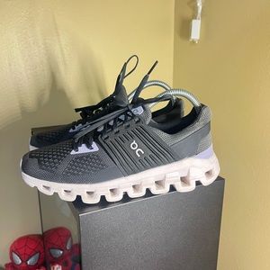 ON Cloudswift Running Shoes, Women's Size 6* Magnet/Lavender